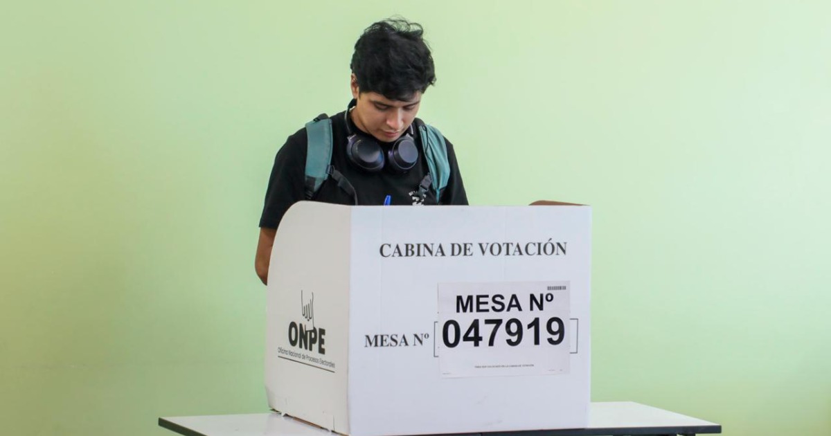 Más de 10 mil jóvenes votarán por primera vez el domingo 04 de octubre en Amazonas