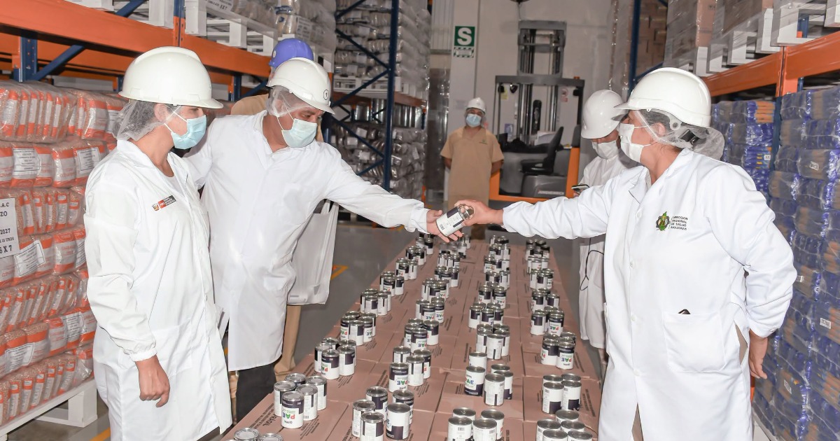 Bagua Grande refuerza control sanitario de alimentos para escolares