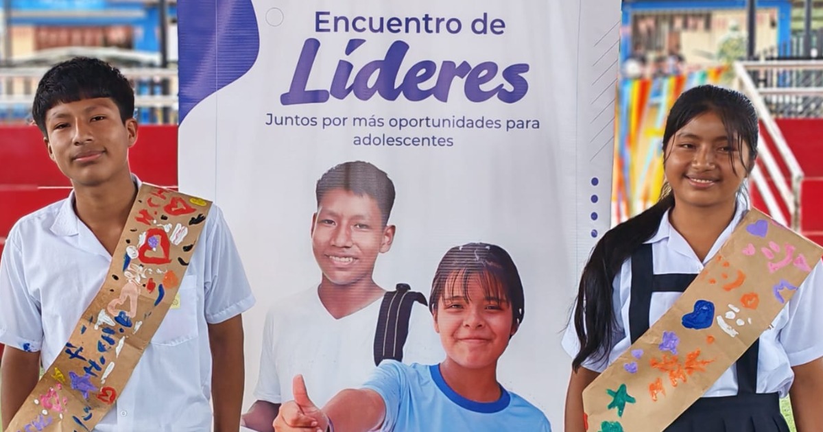 Juntos y Unesco fortalecen liderazgo de escolares awajún para construir sus proyectos de vida en Amazonas