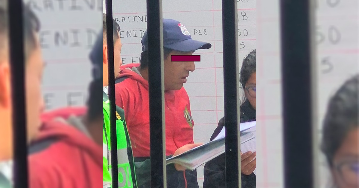 Vigilante escolar detenido por tocamientos a niñas en Chachapoyas