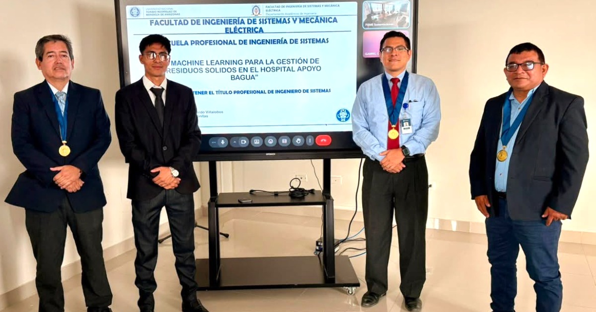 Facultad de Ingeniería de Sistemas de la UNTRM impulsa innovación con IA aplicada a la salud