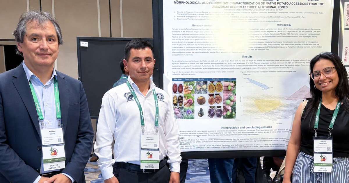 UNTRM presente en la Reunión Anual de la Potato Association of America 2026