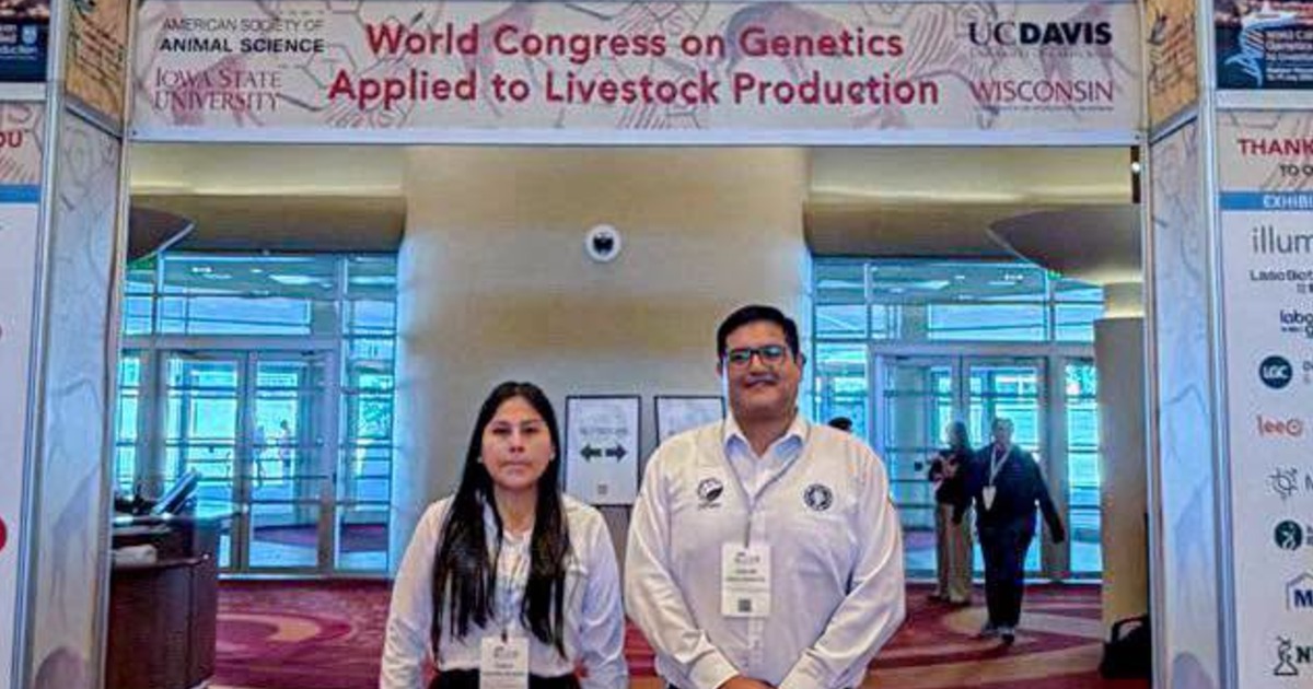 UNTRM expone en el congreso mundial de genética animal en EE.UU.