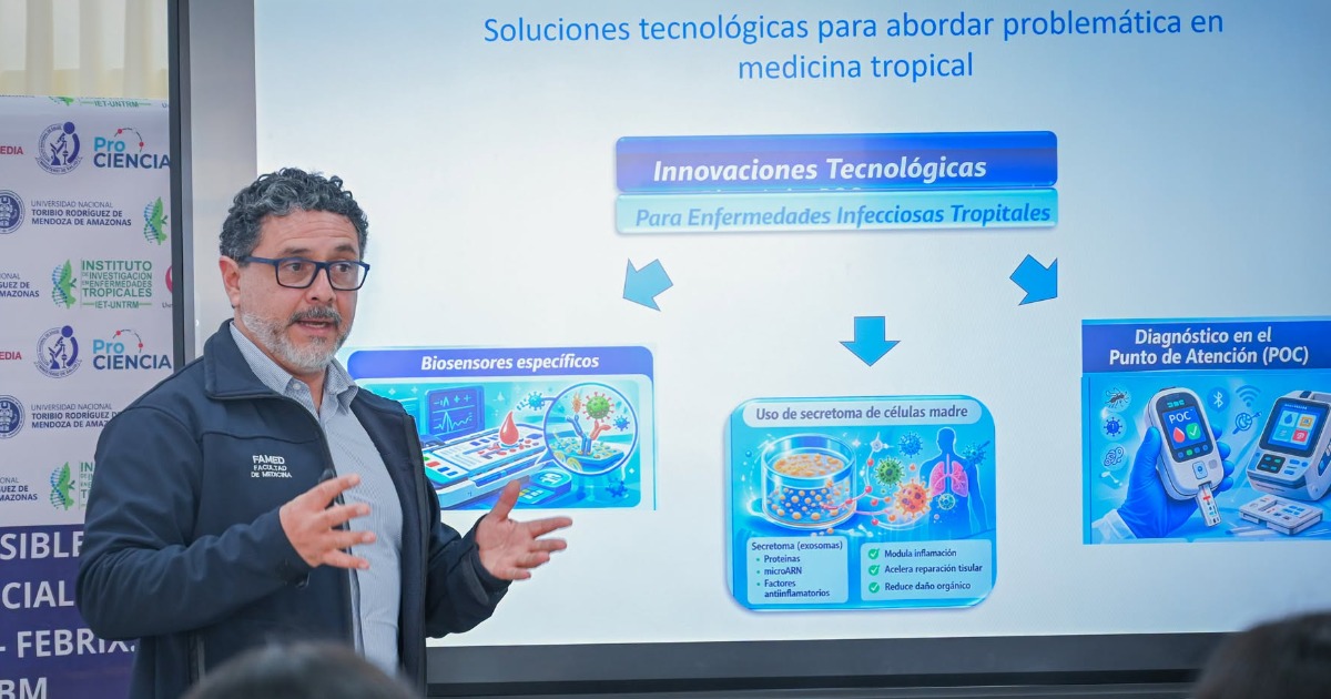 UNTRM inicia taller FEBRIX de diagnóstico molecular en Amazonas