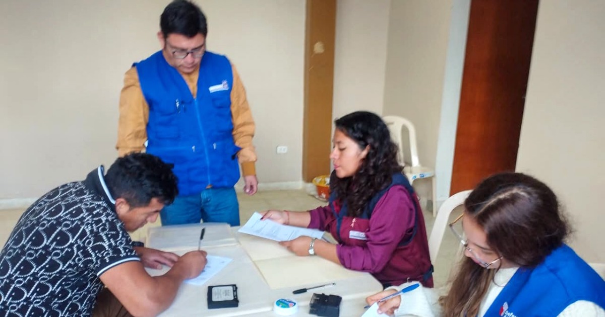 Cinco menores fueron reconocidos por sus padres en penal de Chachapoyas