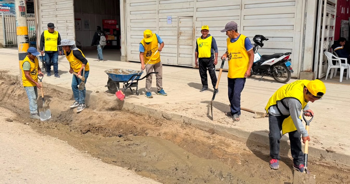 Más de 60 sentenciados del INPE realizan trabajo comunitario en Chachapoyas