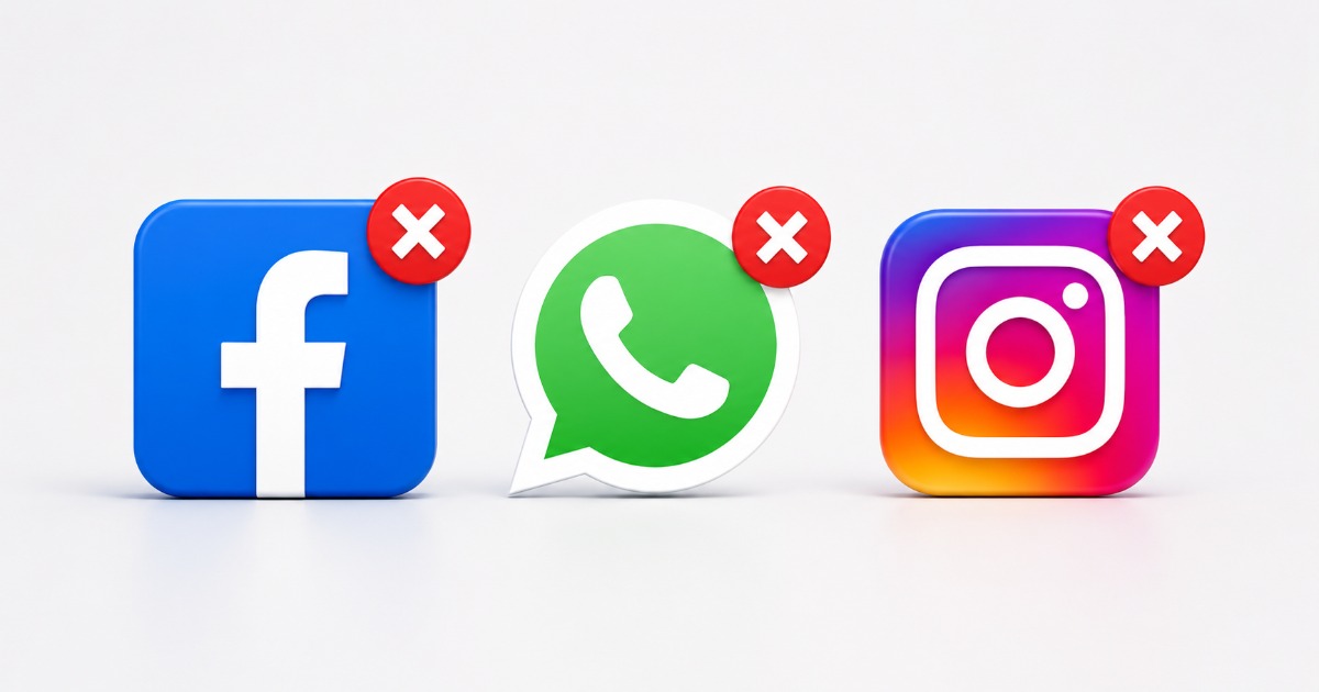 Caída de Facebook, WhatsApp e Instagram afecta a millones de usuarios