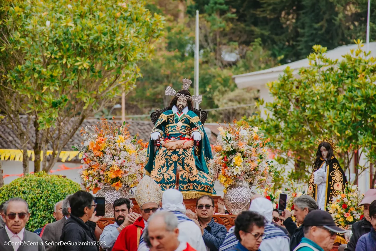 Misa en honor al Señor de Gualamita
